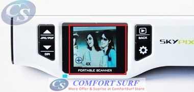 Portable SkyPix Handheld / Cordless Color Scanner Printer 1050dPi